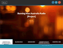 Tablet Screenshot of burningmanaustralia.com